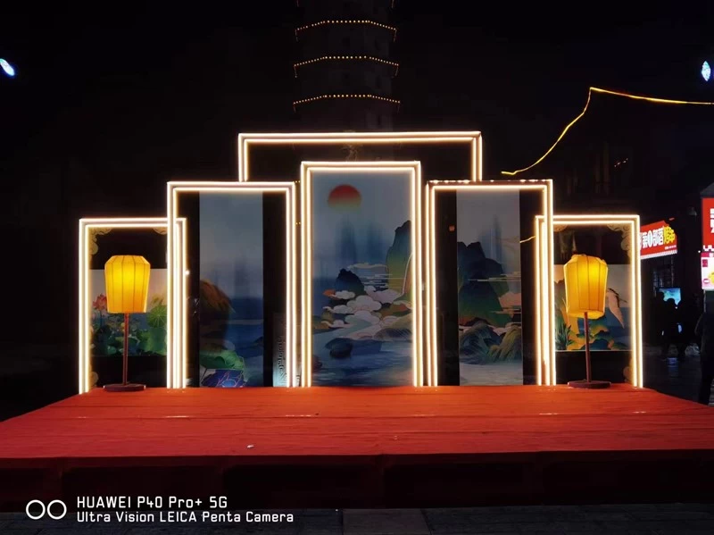 点击放大图片 华为P40PRO+夜拍首秀直出