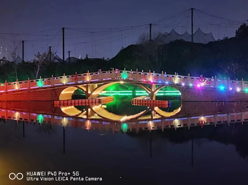 点击放大图片 华为P40PRO+夜拍首秀直出