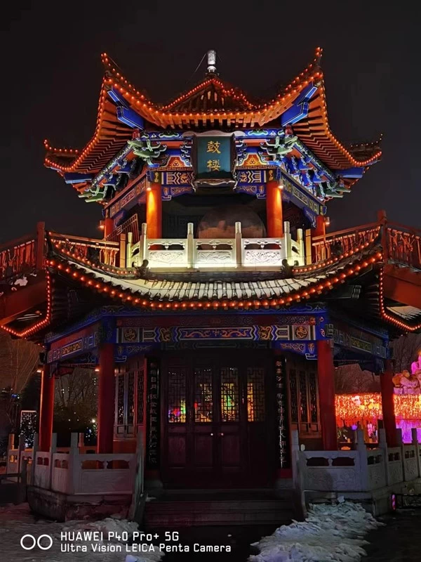 点击放大图片 华为P40PRO+夜拍首秀直出