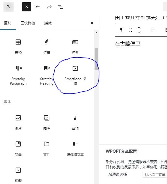 Smartideo 2插件支持古腾堡编辑器版