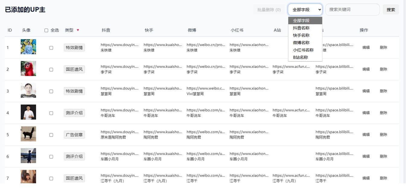 点击放大图片 Typecho之UP主推荐插件V1.0.3