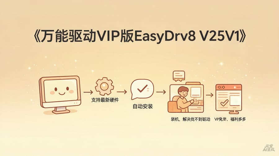 万能驱动VIP版(EasyDrv8) V25V1