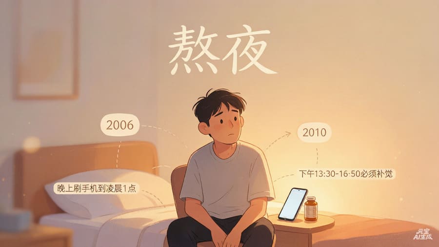熬夜